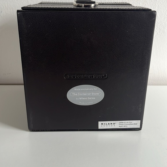 Brown Three Drawer Container Store Jewelry Box - Picture 8 of 12